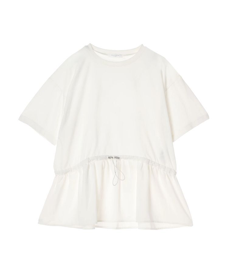 Green Parks「ドロスト切替えドッキングカットプルオーバー」|Tシャツ・カットソー|