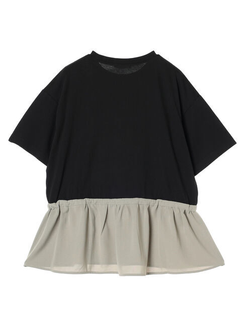 Green Parks「ドロスト切替えドッキングカットプルオーバー」|Tシャツ・カットソー|