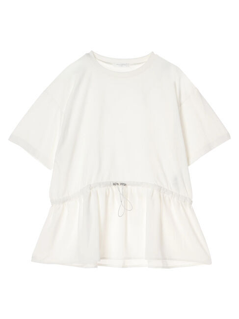 Green Parks「ドロスト切替えドッキングカットプルオーバー」|Tシャツ・カットソー|