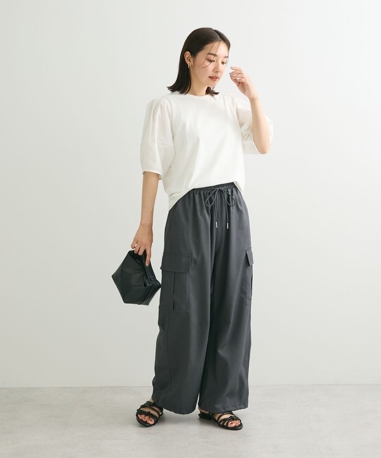 Green Parks「・ELENCARE　DUE　バックZIPハイブリットT」|Tシャツ・カットソー|