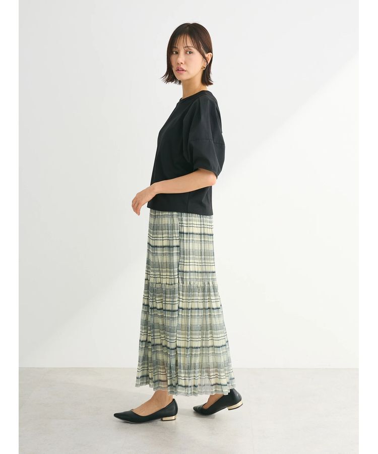 Green Parks「・ELENCARE　DUE　バックZIPハイブリットT」|Tシャツ・カットソー|