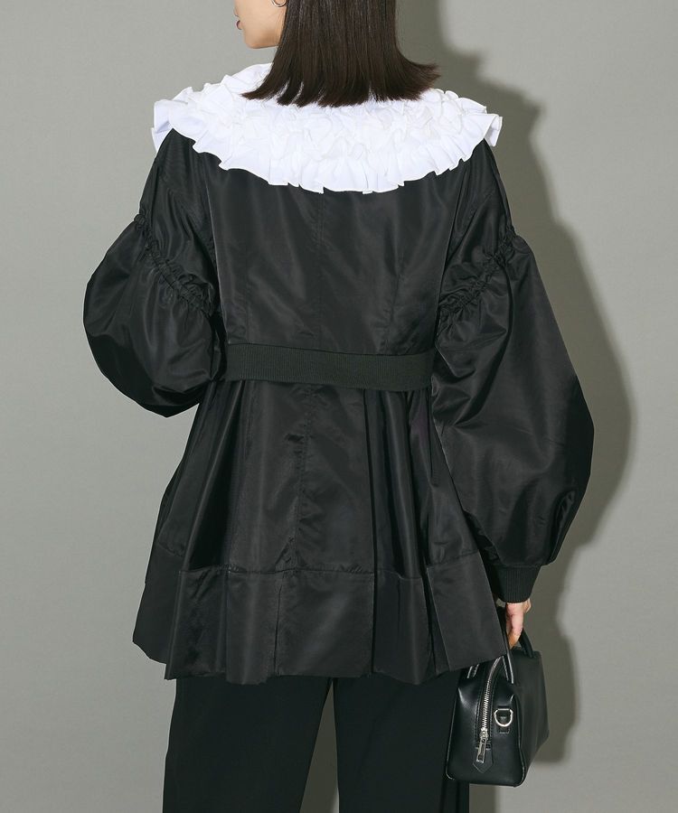 AnriettMusee「MA-1ペプラムブルゾン」|ブルゾン・スタジャン|