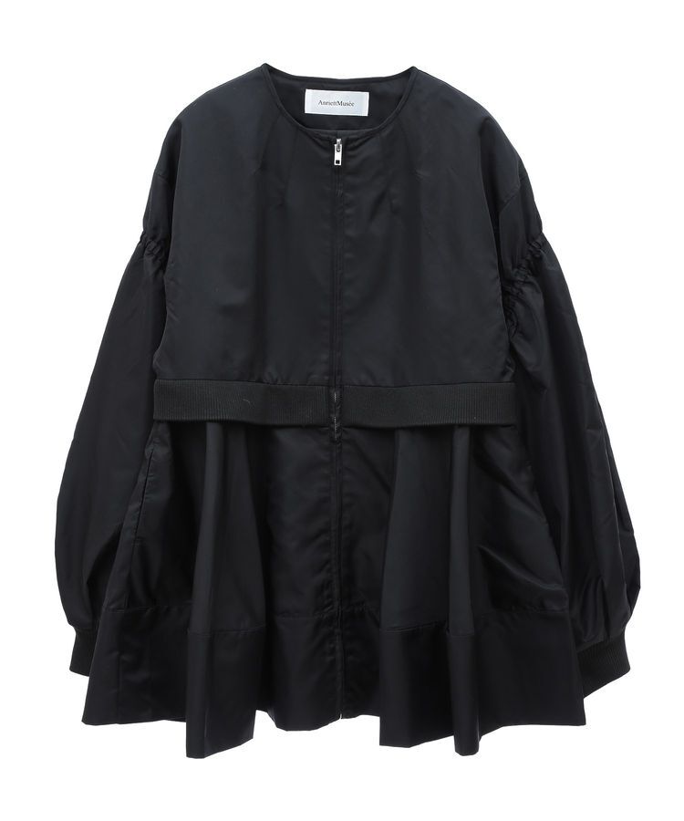 AnriettMusee「MA-1ペプラムブルゾン」|ブルゾン・スタジャン|