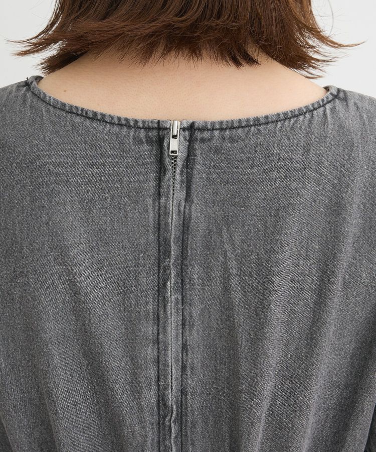 Green Parks「・ELENCARE DUE デニム5分袖ワンピース」|ワンピース|