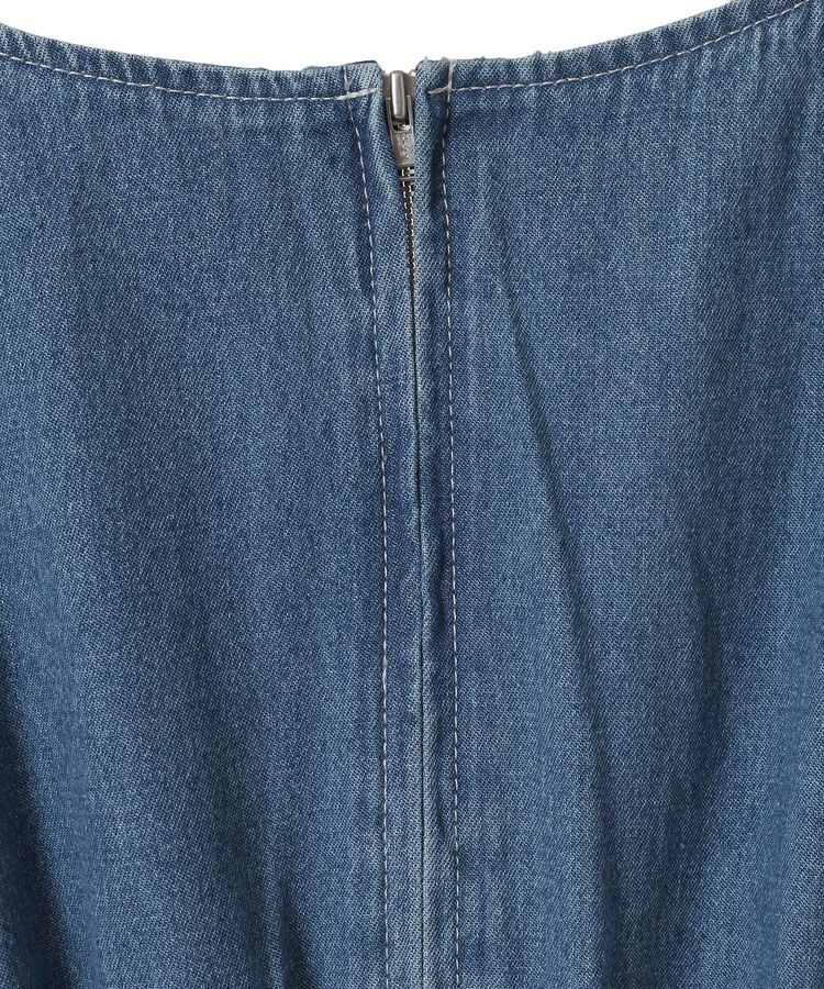 Green Parks「・ELENCARE DUE デニム5分袖ワンピース」|ワンピース|