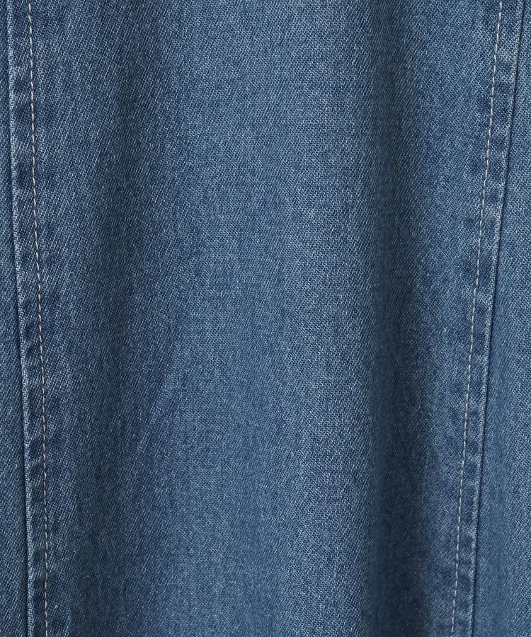 Green Parks「・ELENCARE DUE デニム5分袖ワンピース」|ワンピース|