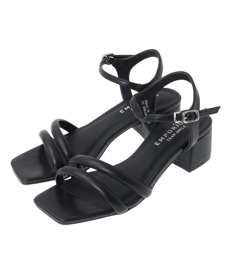 armonia「ETS.スクエアトゥアンクルストラップサンダル」|サンダル|