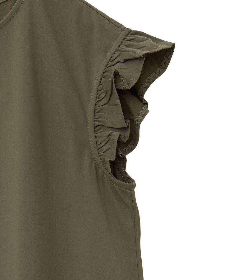 Green Parks「・SUGAR SPOON 【ラッシュガード】フリルワンピ」|ワンピース|