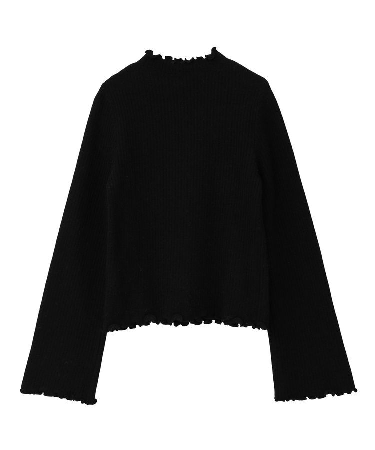 Green Parks「・swing by ウラシャギーフレアスリーブニット」|ニット・セーター|