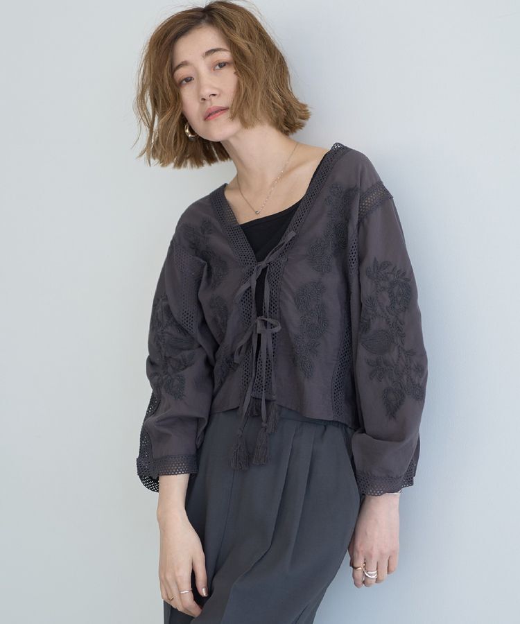 YECCA VECCA「2wayスクエアリブタンクトップ」|インナー|