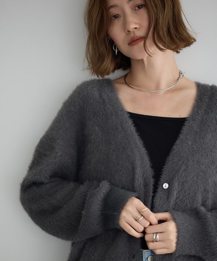 YECCA VECCA「2wayスクエアリブタンクトップ」|インナー|