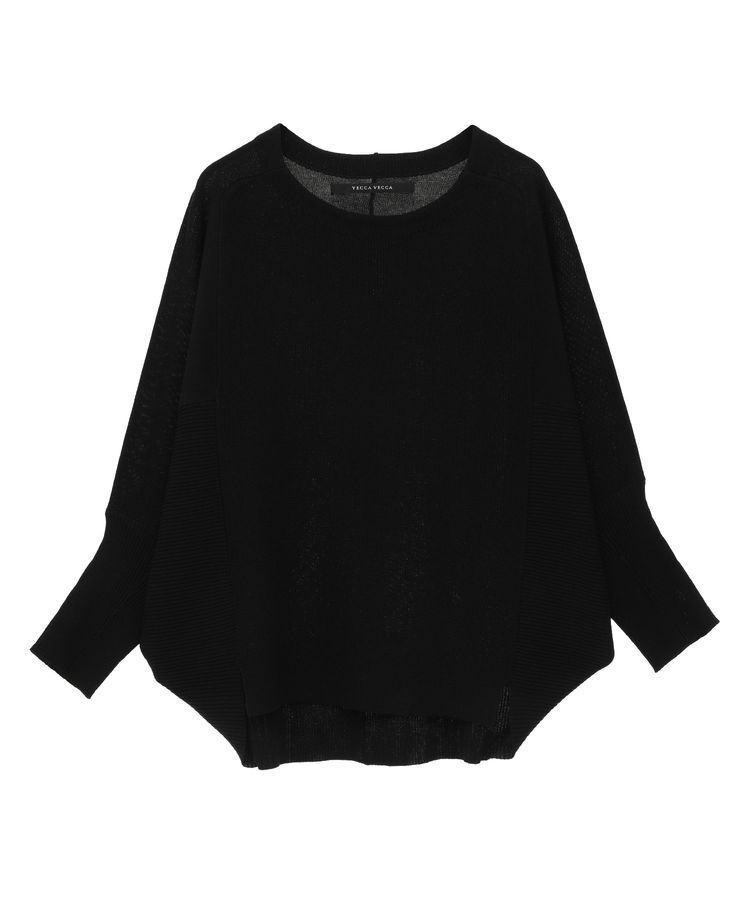 YECCA VECCA「リブMIXドルマンニット」|ニット・セーター|