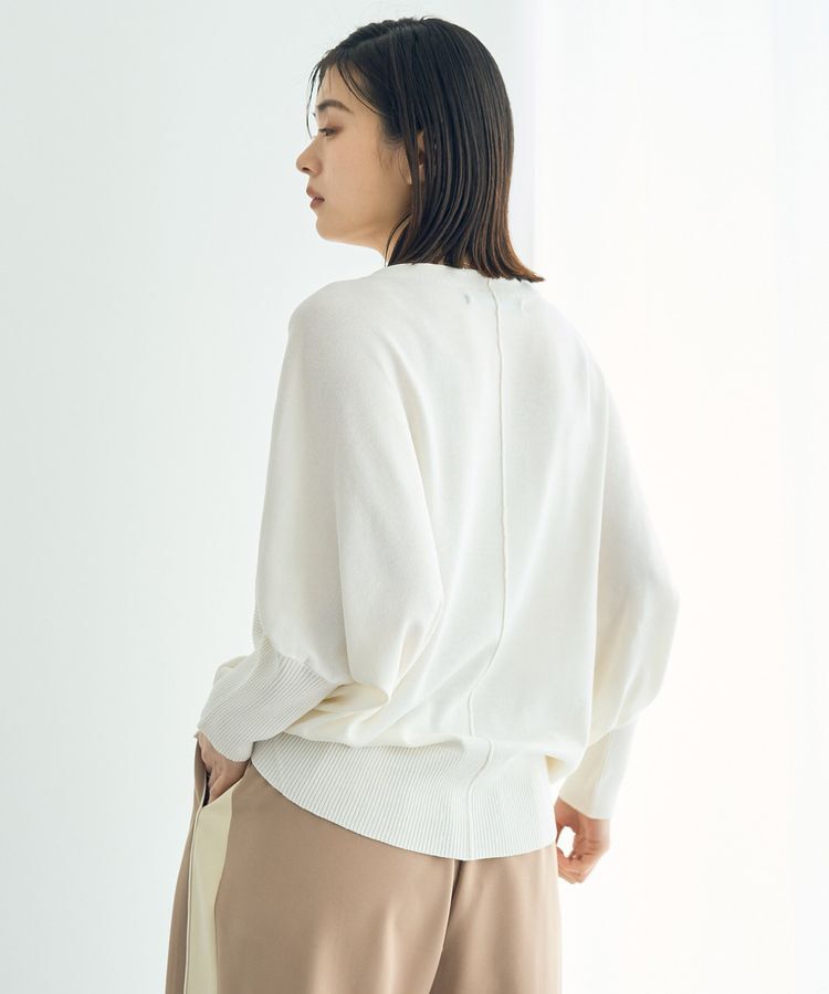 YECCA VECCA「リブMIXドルマンニット」|ニット・セーター|