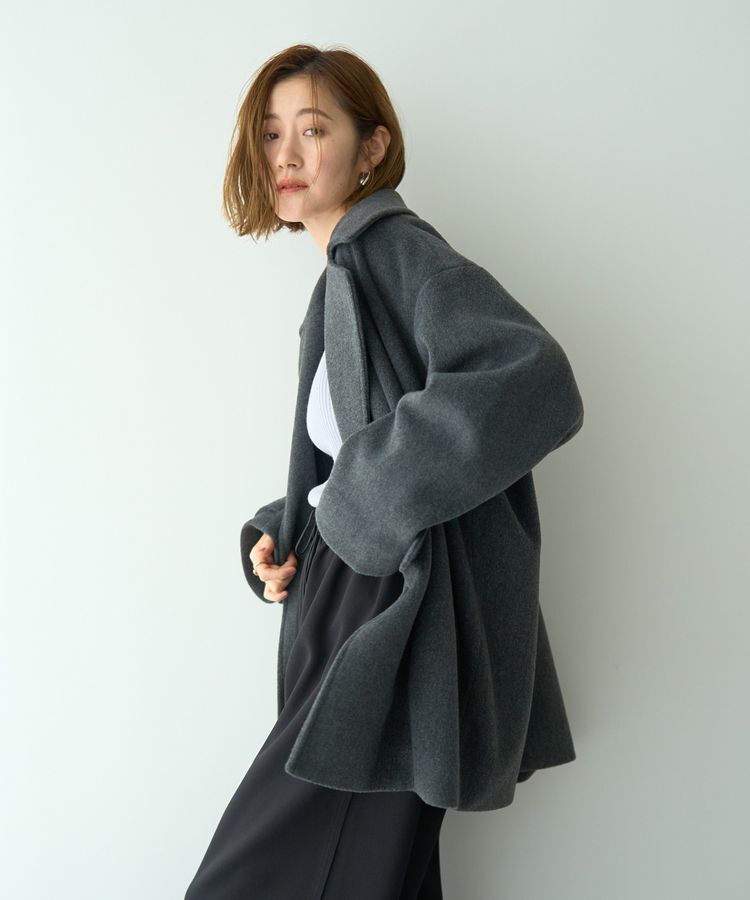 YECCA VECCA「シャギーPコート」|その他|