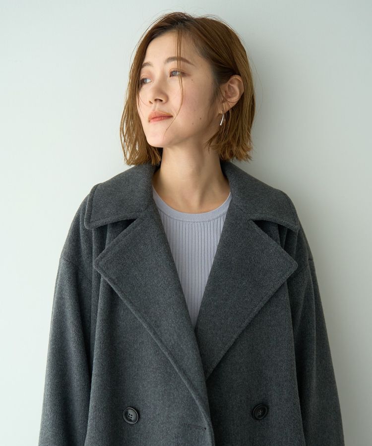 YECCA VECCA「シャギーPコート」|その他|