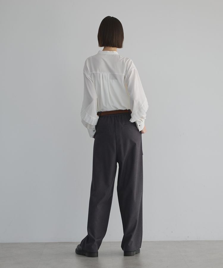 GARAGE OF GOOD CLOTHING「シアプリーツラインブラウス」|シャツ・ブラウス|