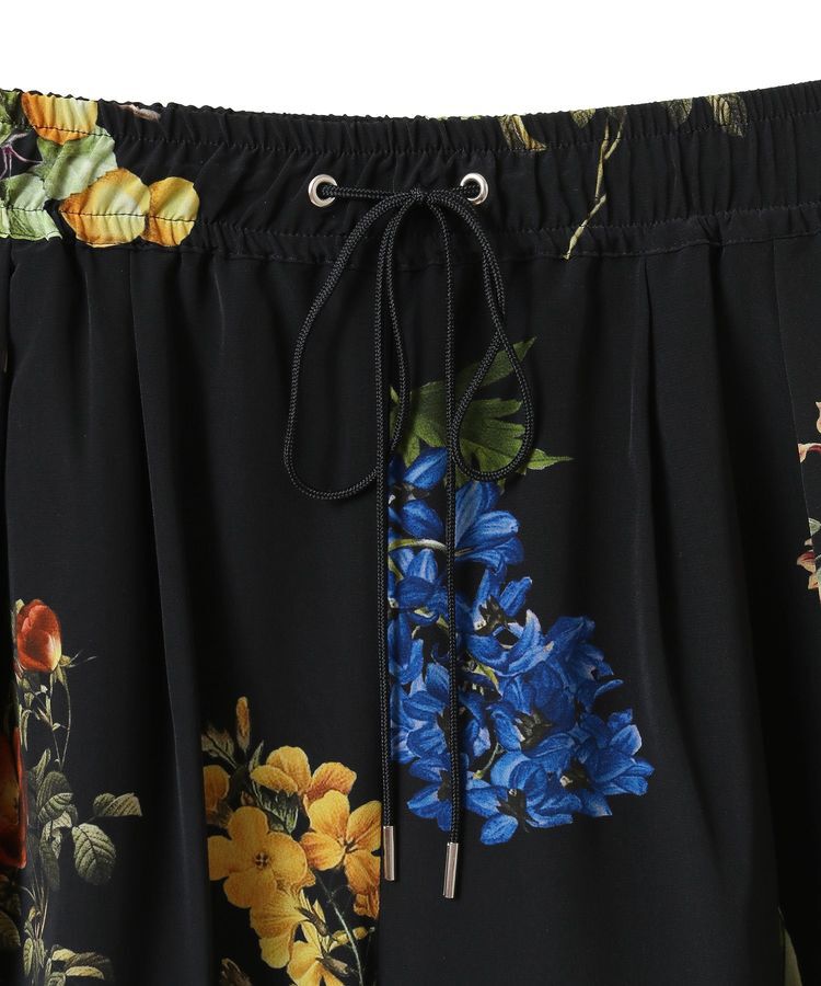 GARAGE OF GOOD CLOTHING「【日本製】デシンフラワープリントドロストワイドパンツ」|その他|