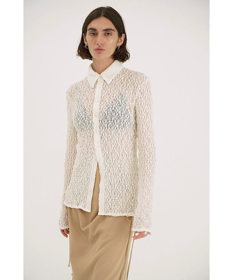 GARAGE OF GOOD CLOTHING「【CLANE】lady lace shirt」|シャツ・ブラウス|