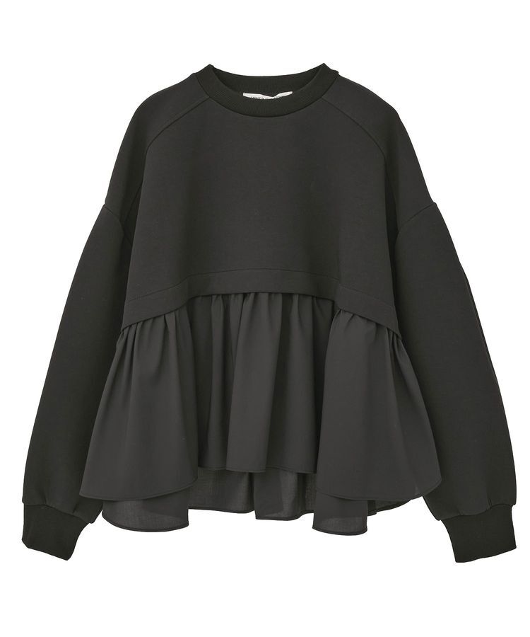 GARAGE OF GOOD CLOTHING「異素材MIXモックネックプルオーバー」|Tシャツ・カットソー|