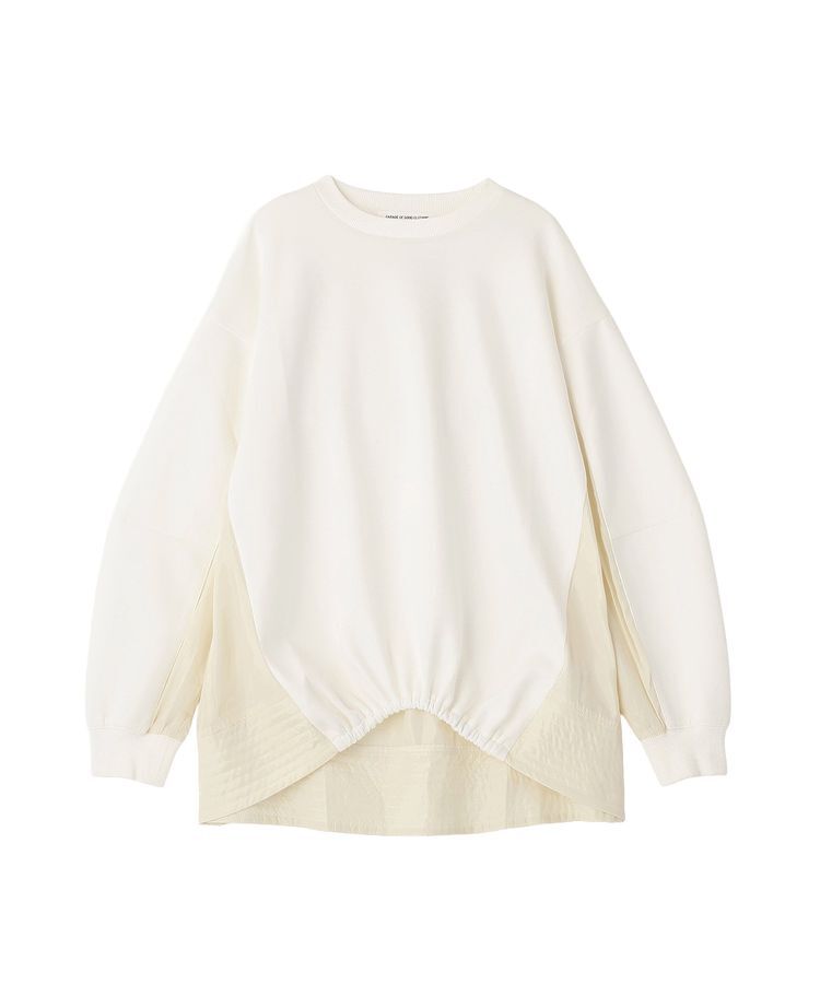 GARAGE OF GOOD CLOTHING「ダンボール&times;タフタドッキングプルオーバー」|Tシャツ・カットソー|White