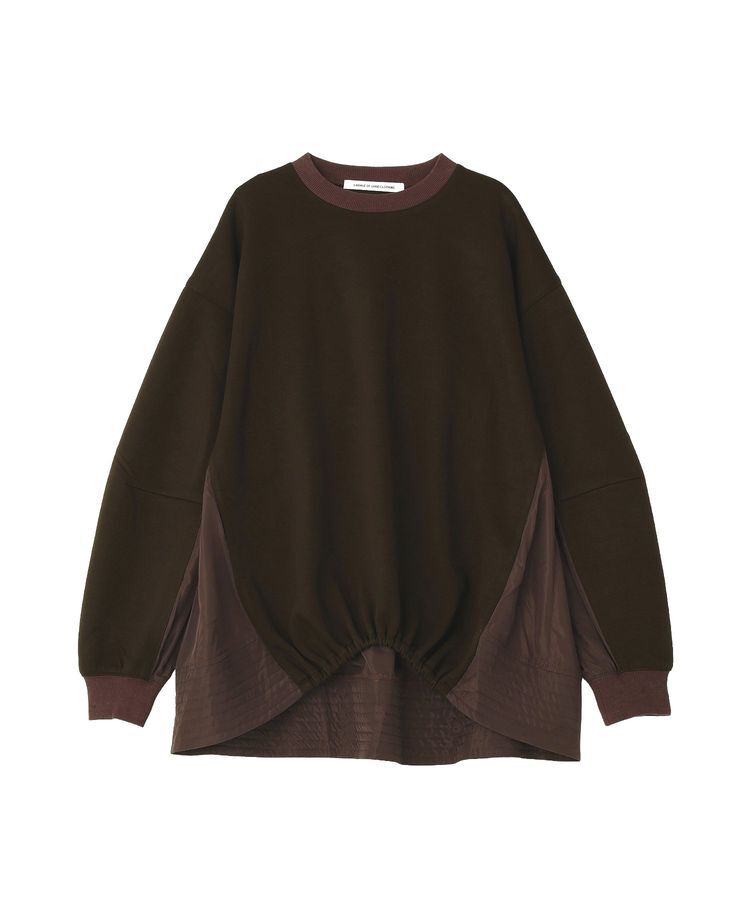 GARAGE OF GOOD CLOTHING「ダンボール&times;タフタドッキングプルオーバー」|Tシャツ・カットソー|Dark Brown