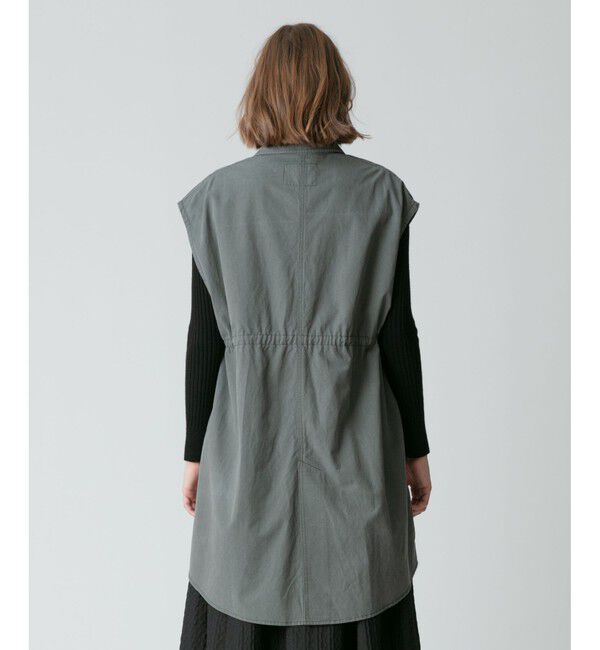 allureville「サファリノースリーブジレ」|ベスト・ジレ|