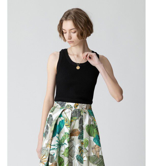 allureville「2WAY RIB TANK」|ニット・セーター|