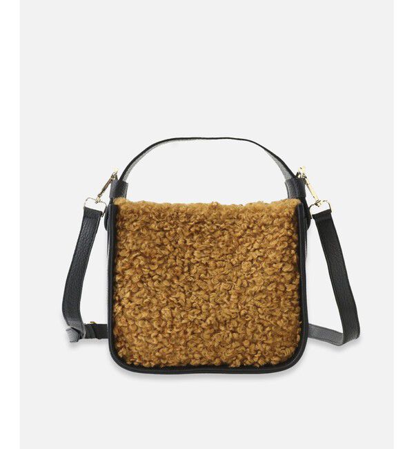 allureville「エコファースクエアハンドルバッグ」|ショルダー・メッセンジャー|