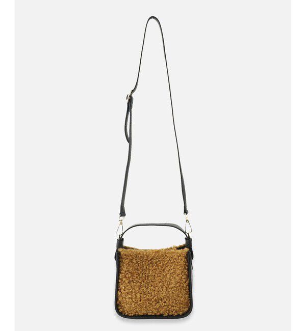 allureville「エコファースクエアハンドルバッグ」|ショルダー・メッセンジャー|