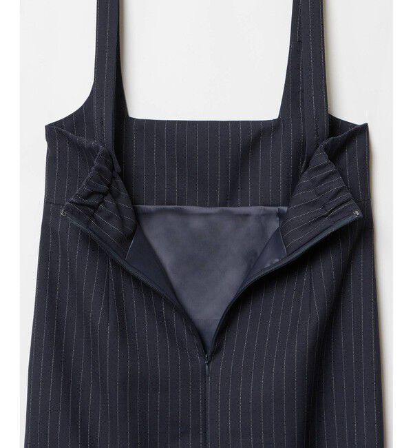 allureville「Uネックラインジャンパースカート」|ジャンパースカート|