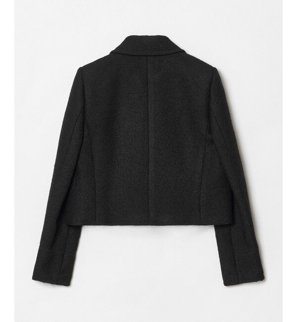 LOULOU WILLOUGHBY「【LOULOU WILLOUGHBY】リングツイードステンカラージャケット」|その他|