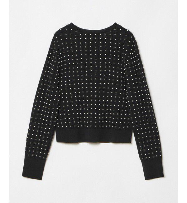 LOULOU WILLOUGHBY「【LOULOU WILLOUGHBY】パールスタッズプルオーバー」|ニット・セーター|