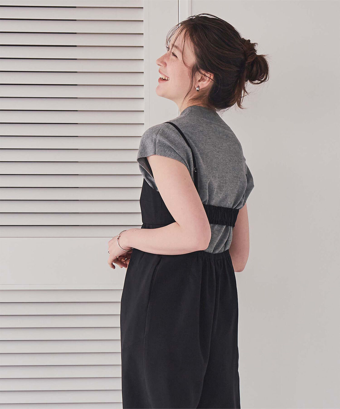 titivate「ベーシックフレンチスリーブライトニット」|ニット・セーター|