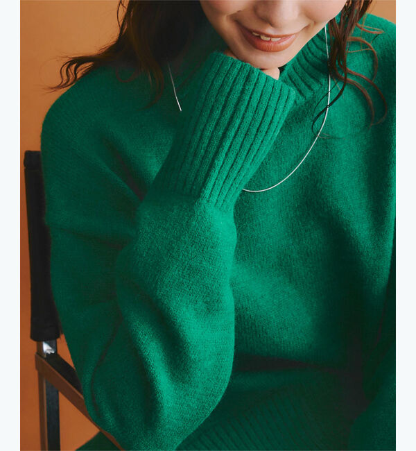 titivate「タートルネックベーシックニット」|ニット・セーター|