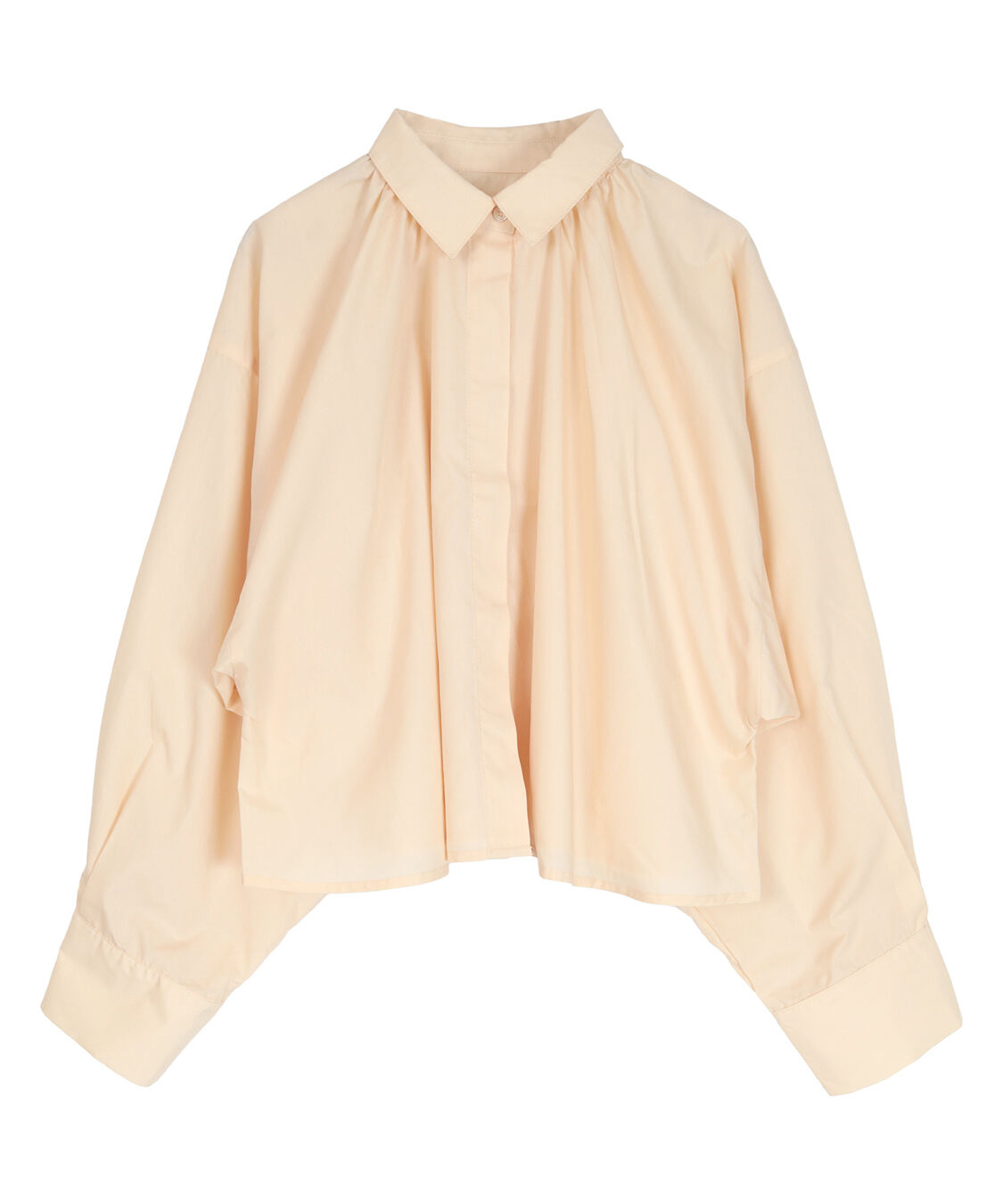 ur's「クロップドギャザーフォルムシャツ」|シャツ・ブラウス|