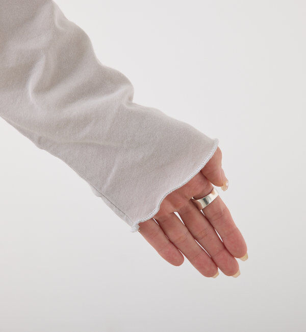  「コットンシアーハイネックカットソー」|プルオーバー|