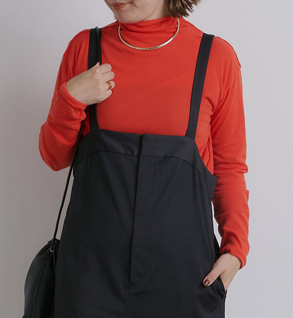  「コットンシアーハイネックカットソー」|プルオーバー|