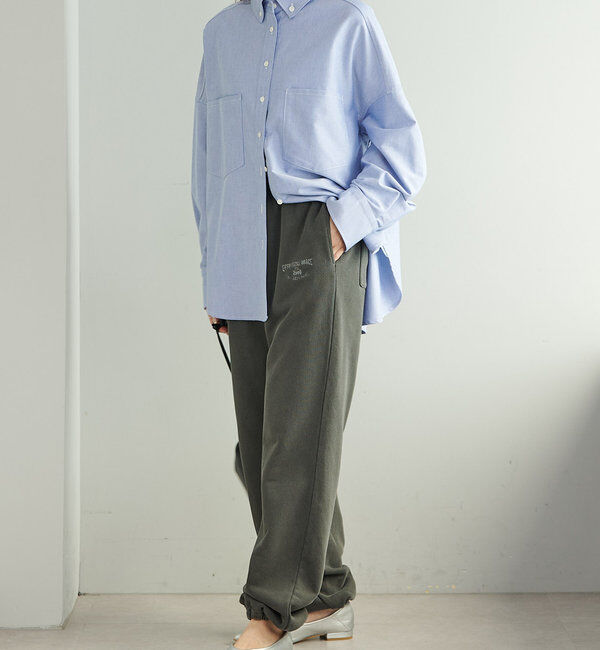  「【3色展開】ワンポイントロゴ刺繍スウェットパンツ」|その他|