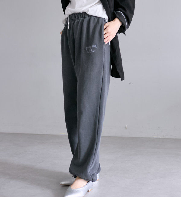  「【3色展開】ワンポイントロゴ刺繍スウェットパンツ」|その他|