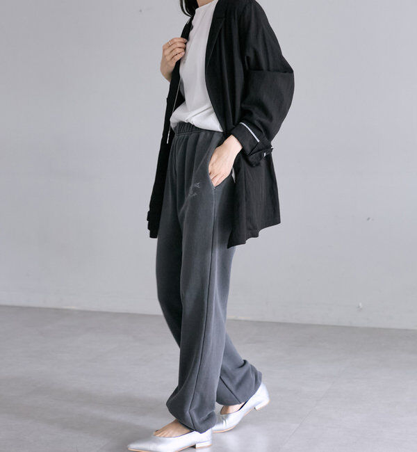  「【3色展開】ワンポイントロゴ刺繍スウェットパンツ」|その他|