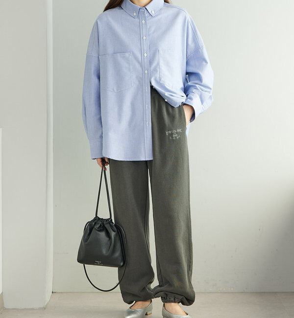  「【3色展開】ワンポイントロゴ刺繍スウェットパンツ」|その他|