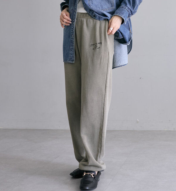  「【3色展開】ワンポイントロゴ刺繍スウェットパンツ」|その他|