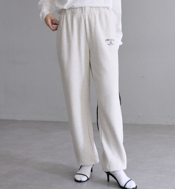  「【3色展開】ワンポイントロゴ刺繍スウェットパンツ」|その他|