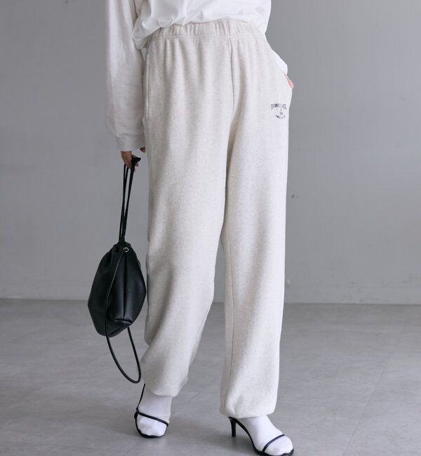  「【3色展開】ワンポイントロゴ刺繍スウェットパンツ」|その他|