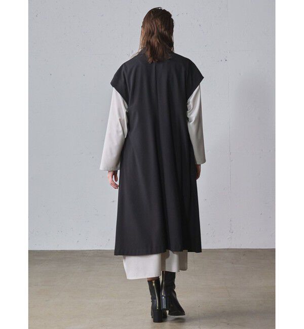 MIDIUMISOLID「MIDIUMISOLID for Ladies テーラードジレワンピース」|ワンピース|