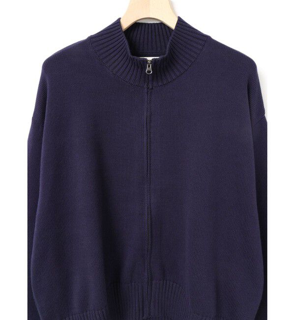 MidiUmi「MidiUmi ハイネックジップカーディガン」|カーディガン|