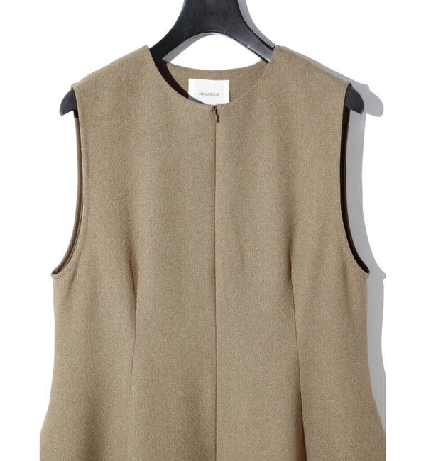 MIDIUMISOLID「MIDIUMISOLID for Ladies フィットコクーンワンピース（RELAX)」|ワンピース|