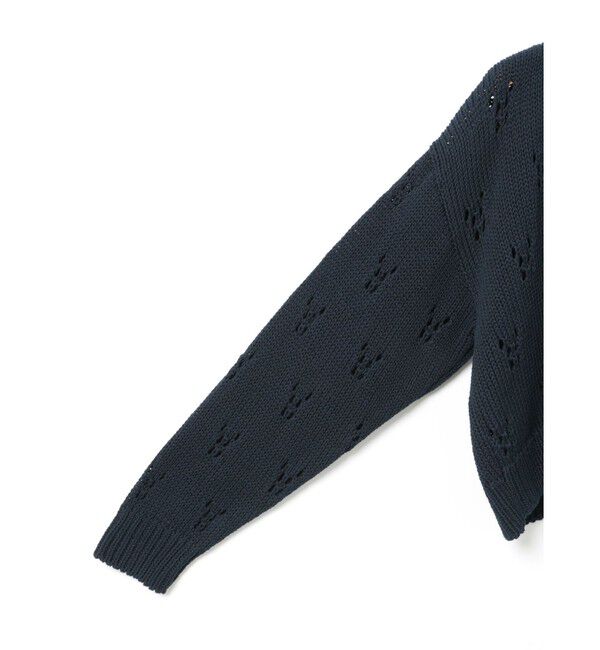 MidiUmi「MidiUmi オープンワークニットカーディガン」|カーディガン|