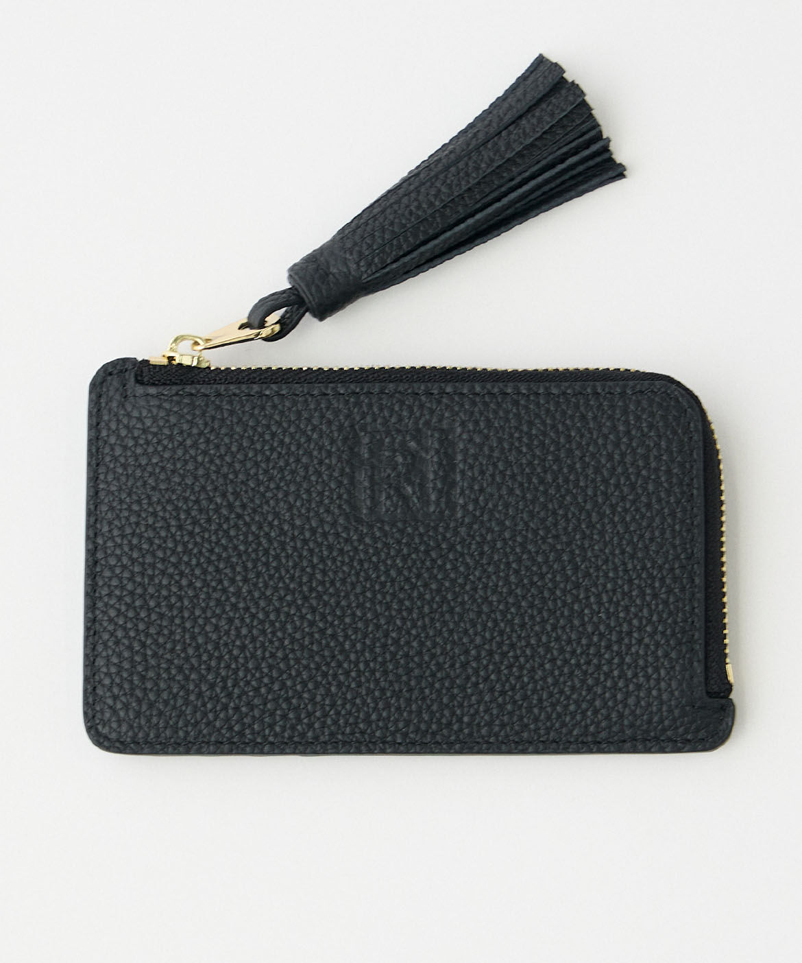 INED「《FAVORITE》ジップカードケース《ORIGINAL》 」|定期入れ|ブラック