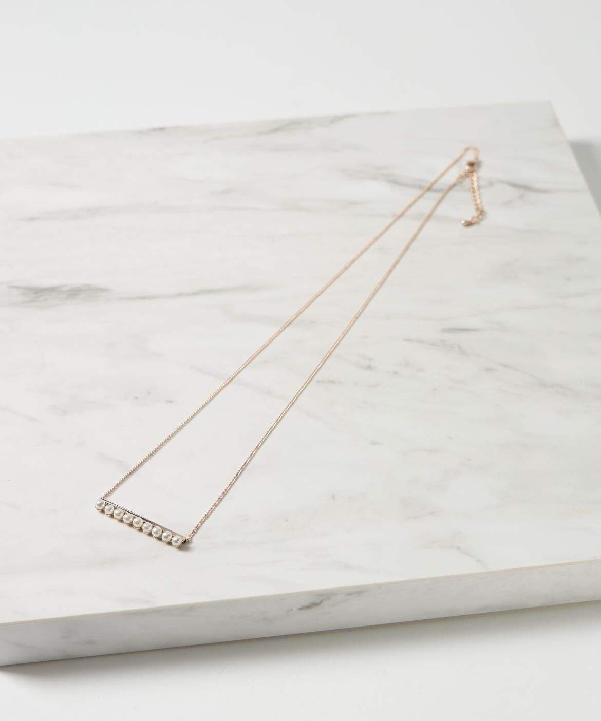 7-IDconcept.「パールバー ゴールドネックレス」|その他|